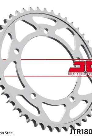 Rechtstreeks Van De Fabrikant JT SPROCKETS - REAR STEEL 45T, 530 - Sprockets - Compatibel met Suzuki en Triumph